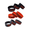 1 Inch Ink Injected Debossed Silicone Wristband